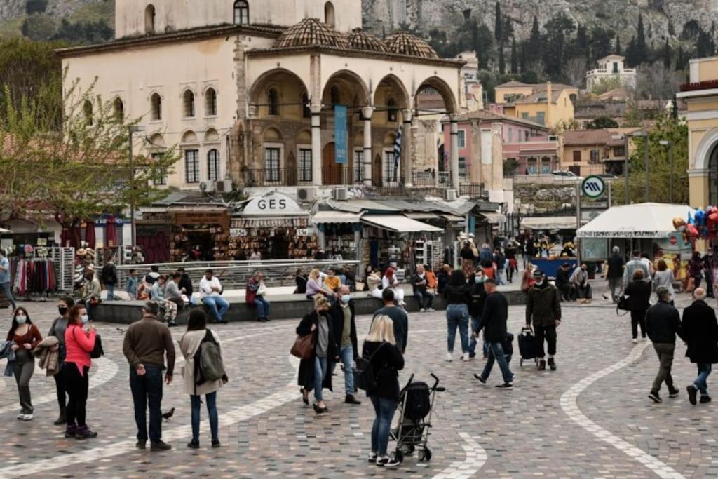 4 Family And Friends - Acropolis View Apartment Athens Luaran gambar